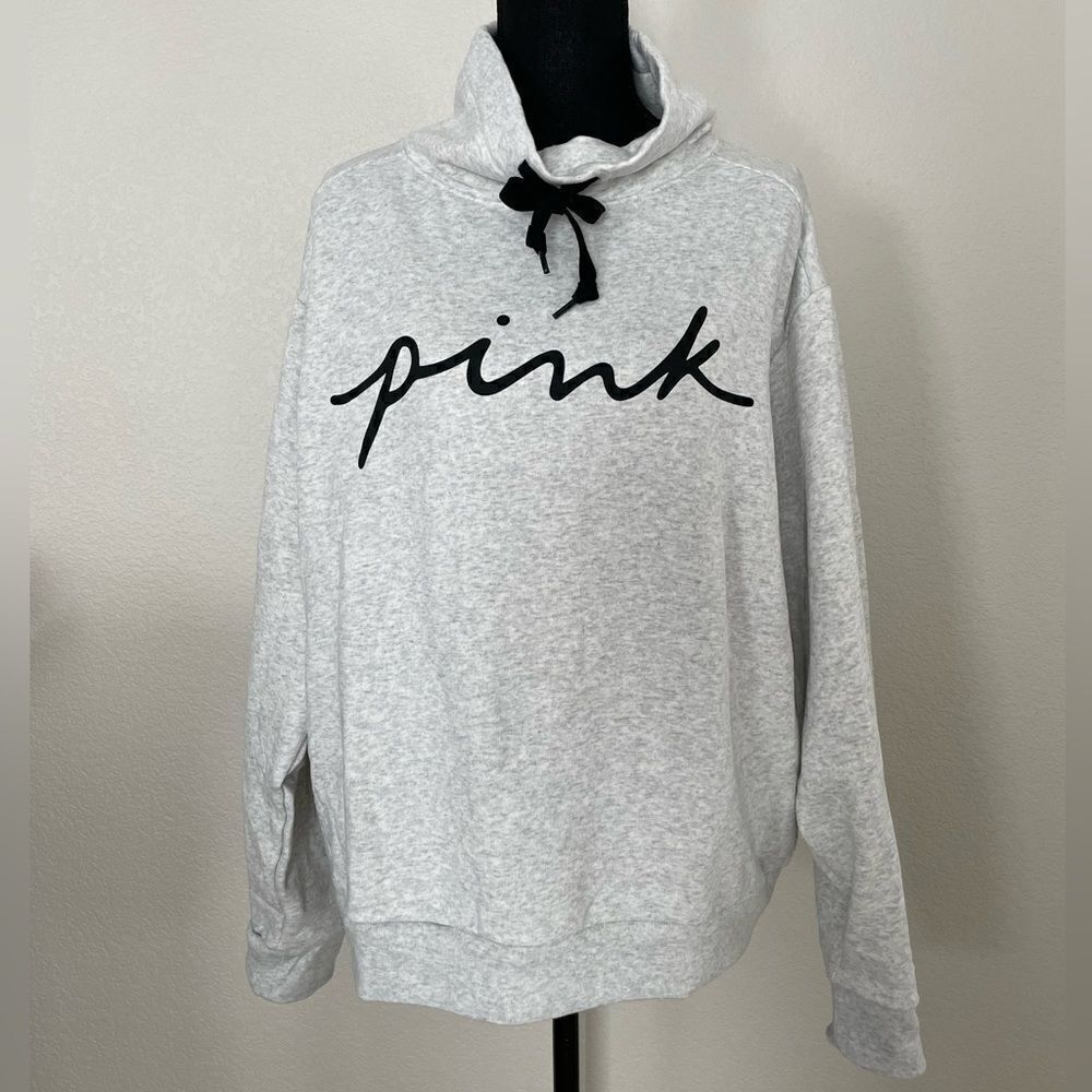 NWT PINK Victoria’s Secret Everyday Lounge Cowl Neck Pullover